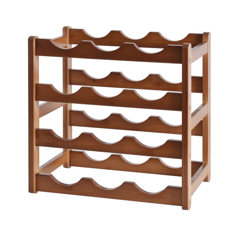 Modern Countertop Wine Rack Wood Wine Bottle Rack for Living Room Clearhalo 'furn' 'furn_wine_racks' 'Furniture' 'Kitchen & Dining Furniture' 'Wine Racks' 'wine_racks' 1200x1200_f2c29315-ad26-415e-962b-f038c9fd5b73