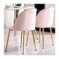 Glam Style 16.5'' Wide Dining Room Chair Solid Back Side Chair with 4 Legs for Home Use Clearhalo ' kitchen&dining_furn' 'Dining Chairs' 'Dining Tables & Seating' 'dining_chair' 'furn' 'furn_dining_chair' 'Furniture' 'furniture_dining_chair' 'Kitchen & Dining Furniture' 'kitchen' 1200x1200_f2c2d54b-e2d0-4242-b78f-136ed3e83ae1