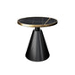 Modern Sintered Stone Top End Table 24" Tall Pedestal End Table Clearhalo 'Coffee & Accent Tables' 'End & Side Tables' 'end_side_table' 'end_side_tables' 'furn' 'furn_end_side_tables' 'Furniture' 'furniture_end_side_table' 'Living Room Furniture' 1200x1200_f2c62f52-ebb5-4e3c-8323-bcb866a11555