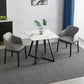 Double Pedestal Stone Table Industrial Style Dining Room Table for Indoor Clearhalo ' dining_table' 'Dining Tables & Seating' 'Dining Tables' 'furn' 'furn_dining_table' 'Furniture' 'furniture_dining_table' 'Kitchen & Dining Furniture' 'kitchen&dining_furn' 'kitchen' 'kitchen_dining_table' 1200x1200_f2c98393-4c49-4dff-b578-993c40f373a2