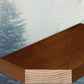 Bureau de bureau contemporain Bois massif 29.53 "TEL