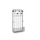 Metal Coat Hanger Storage Baskets Industrial Entryway Kit Coat Hanger