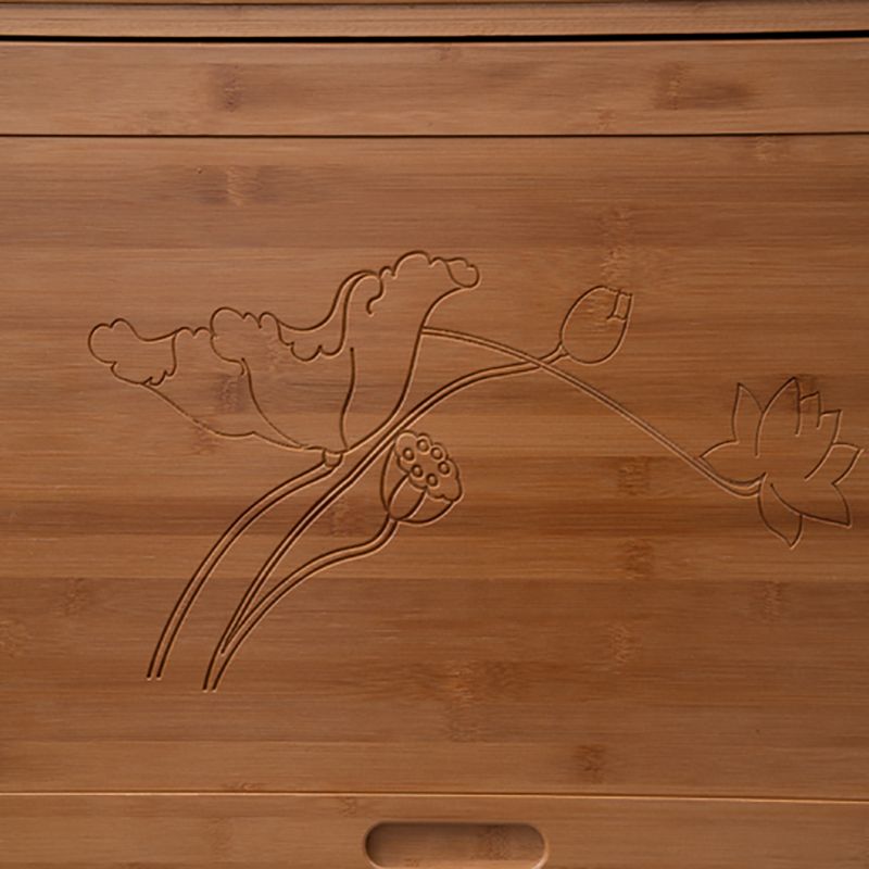 Cómoda de almacenamiento tradicional americana, cómoda de madera para el hogar