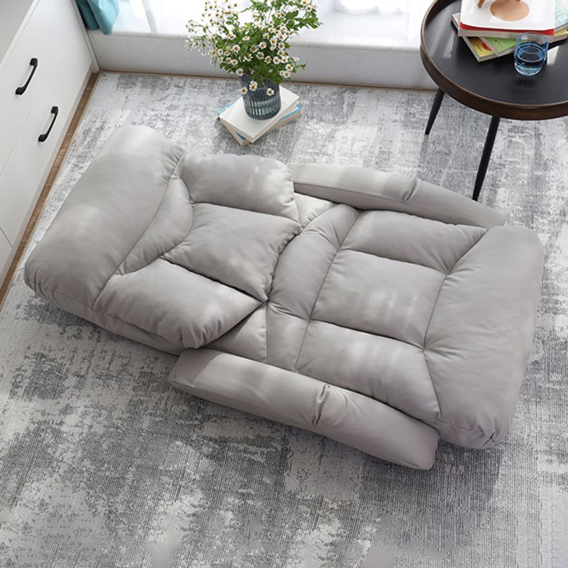 Sedia reclinabile manuale in pelle finta moderna poltrone reclinabili con blocco della posizione