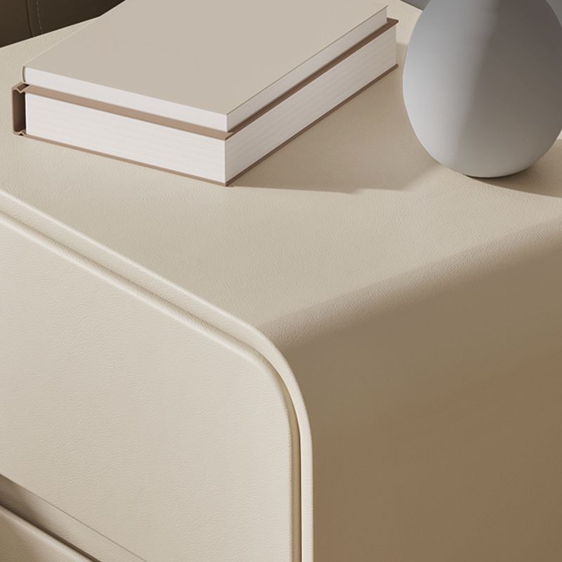 Comodino in legno alto 18,5 "con comodino da tavolo accento