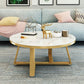 Moderner minimalistischer Couchtisch runder Couchtisch für Wohnzimmer