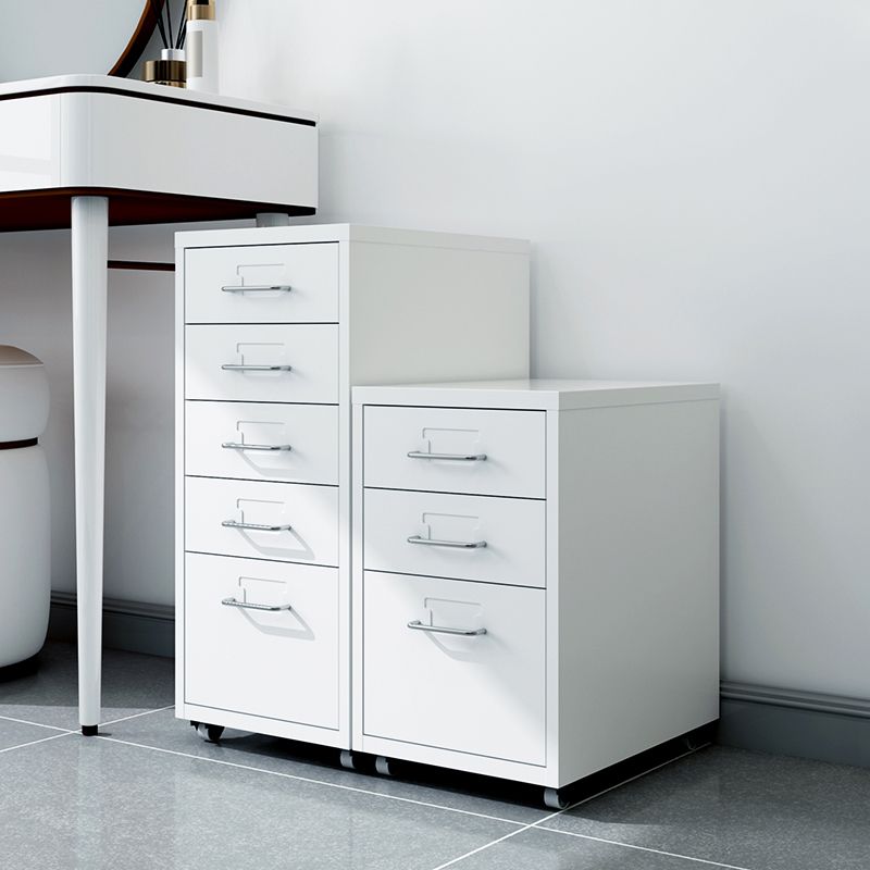 Contemporary Steel Filing Cabinet File Pedestal File Cabinet with Drawers Clearhalo 'Filing Cabinets' 'filling_cabinets' 'furn' 'furn_filling_cabinets' 'Furniture' 'Office Furniture' 1200x1200_f2d69bca-5d61-46dc-b0f6-7424d57f8b5b