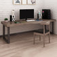 Modern Style Office Desk Rectangular Wooden Writing Desk for Home