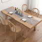 Pine Solid Wood Dinette Table Modern Natural Legs Dining Site Table