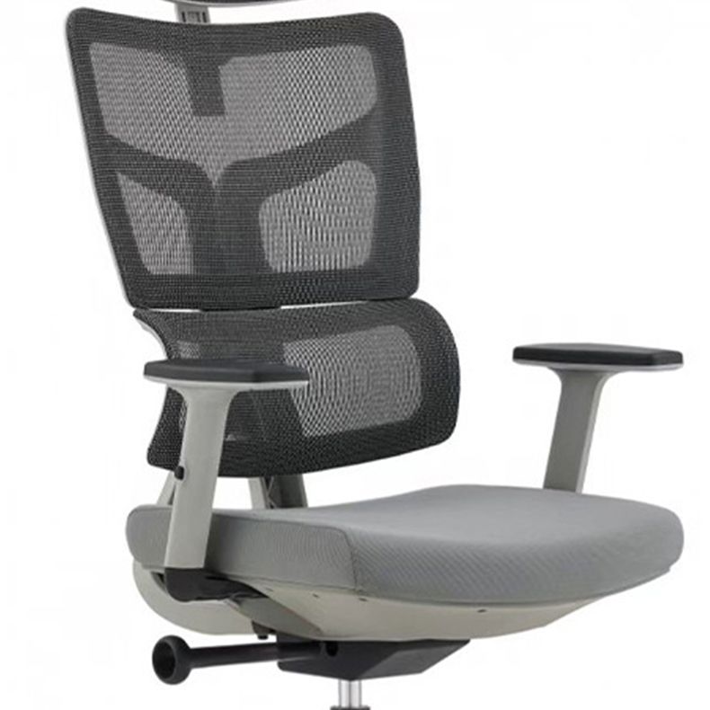 Modern Desk Chair Mesh Computer Chair High-Back Chair in Black/Gray Clearhalo 'furn' 'furn_office_chair' 'Furniture' 'Office Chairs' 'Office Furniture' 'office_chair' 1200x1200_f2dadf33-c801-4c7d-a920-0e164d85ca23
