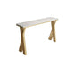 Contemporary Stone Top Bar Counter Rectangle Bar Counter with Sled Base Clearhalo 'Bar Furniture' 'Bar Tables' 'bar_tables' 'furn' 'furn_bar_tables' 'Furniture' 'furniture_bar_tables' 'Kitchen & Dining Furniture' 1200x1200_f2dc110c-04c7-4437-ad67-06e1f560d91d