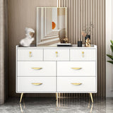 Glam Chest Bedroom Engineered Wood Storage Chest with Drawers