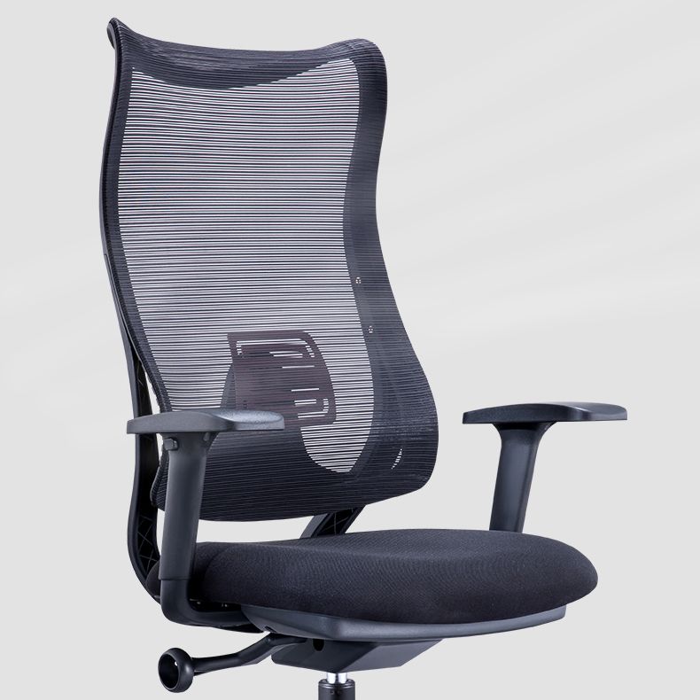 現代的な通気性エアグリッドスイベルチェアマイクロファイバーカンファレンスハイバックチェア