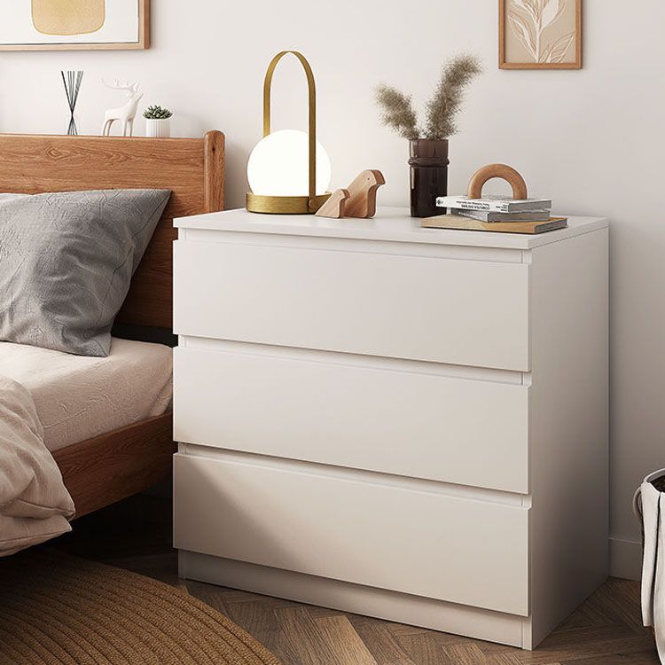 16" D White Wooden Dresser Modern Style Multi Drawers Storage Chest Clearhalo 'Bedroom Furniture' 'Dressers & Chests' 'dressers_chests' 'furn' 'furn_dressers_chests' 'Furniture' 1200x1200_f2dfbaf9-104c-498e-9817-dc2b6a536c92