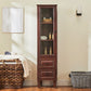 Mid-Century Modern Accent Cabinet Rectangle Cabinet with Storage Clearhalo 'Cabinets & Chests' 'cabinets_chests' 'furn' 'furn_cabinets_chests' 'Furniture' 'Living Room Furniture' 1200x1200_f2e26eb4-8367-4780-9ad0-b97e365a1a27