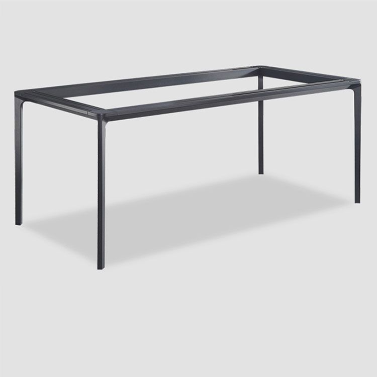 Modern 1/4/5/7 Pieces Black Dinette Set with Sintered Stone Top Rectangle Dining Table Set Clearhalo 'Dining Room Sets' 'Dining Tables & Seating' 'dining_room_set' 'furn' 'furn_dining_room_set' 'Furniture' 'furniture_dining_room_set' 'Kitchen & Dining Furniture' 1200x1200_f2e2d345-baaa-4733-8c44-0d5e9a15d9e1