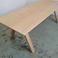 Rectangle Shape 4 Legs Minimalist Dining Table Wood Color Fixed Table of Solid Wood Clearhalo ' dining_table' 'Dining Tables & Seating' 'Dining Tables' 'furn' 'furn_dining_table' 'Furniture' 'furniture_dining_table' 'Kitchen & Dining Furniture' 'kitchen&dining_furn' 'kitchen' 'kitchen_dining_table' 1200x1200_f2e3ce0f-af46-49d6-ac2a-c0259ff9cbd7