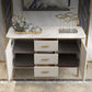 Tavolo da sideboard in falda in marmo con cassetti Glam Sideboard mobilit
