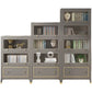 Vertical Glam Standard Bookcase Beech Closed Back Bookcase with Drawer Clearhalo 'Bookcases' 'furn' 'furn_bookcases' 'Furniture' 'Office Furniture' 1200x1200_f2e4efde-4cca-4d0b-addc-21147d64ac68
