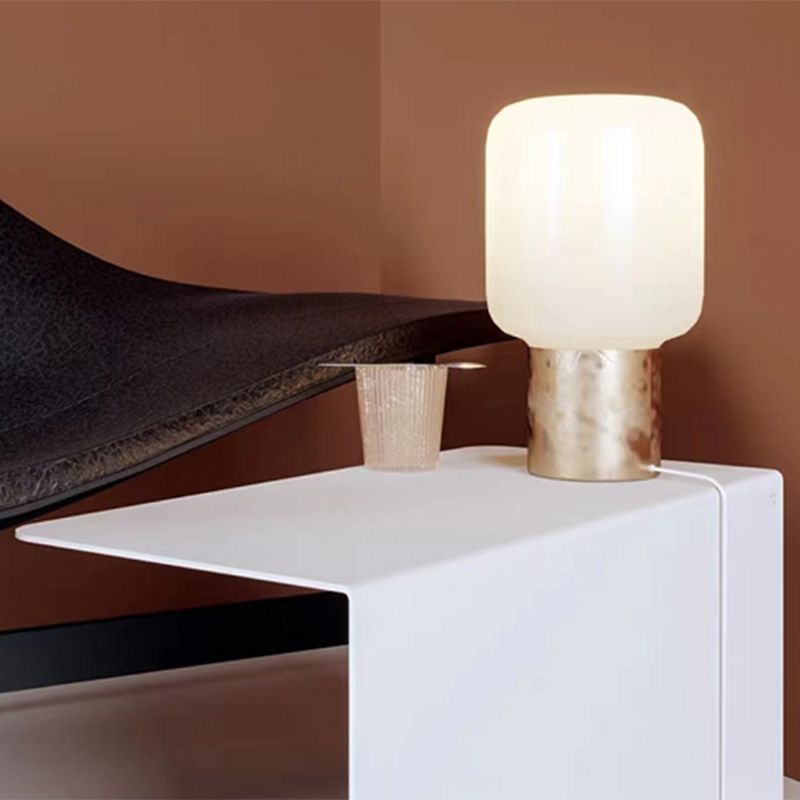 11.8-Inch Tall End Table Sled Metal Geometric Sofa Side Table Clearhalo 'Coffee & Accent Tables' 'End & Side Tables' 'end_side_tables' 'furn' 'furn_end_side_tables' 'Furniture' 'Living Room Furniture' 1200x1200_f2e640b3-7ea9-40bd-b6e9-073fa64d1465