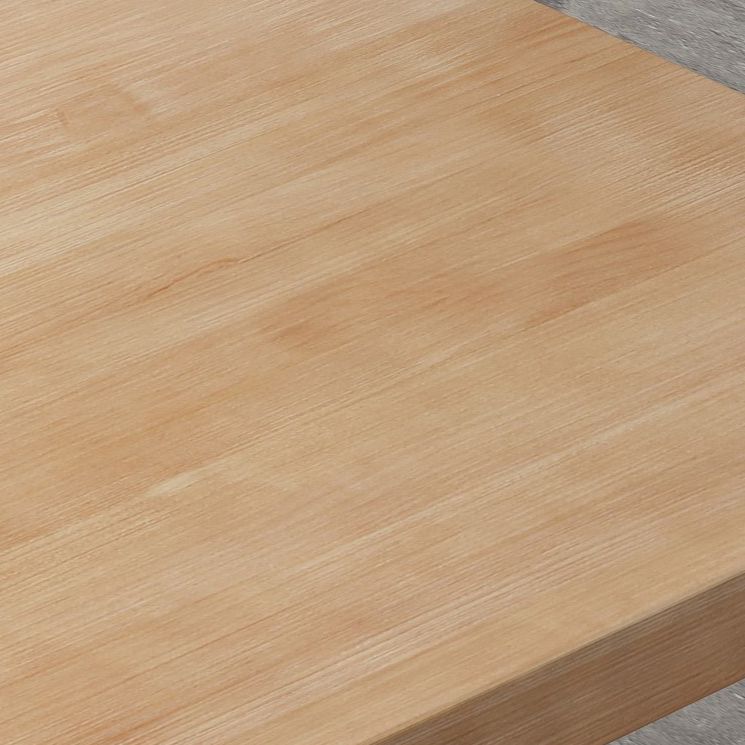 Tavolo da pranzo in stile industriale tavolo rettangolo in legno massiccio per sala da pranzo