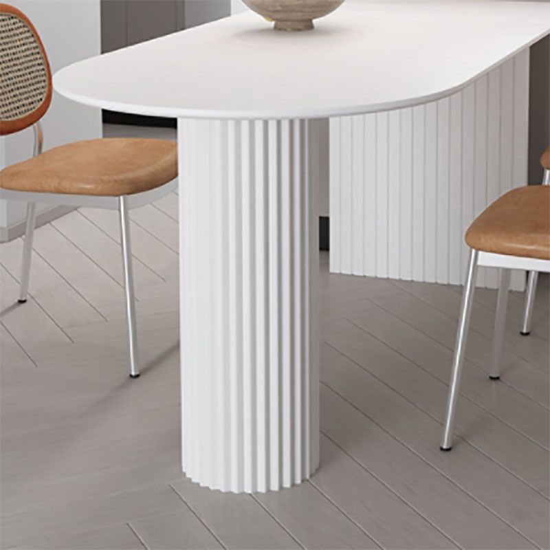 Irregular Shape Indoor Table for Restaurant Modern Island Table with Double Pedestal Clearhalo 'Dining Tables & Seating' 'Dining Tables' 'dining_table' 'furn' 'furn_dining_table' 'Furniture' 'furniture_dining_table' 'Kitchen & Dining Furniture' 'kitchen' 'kitchen_dining_table' 1200x1200_f2e79390-7d6e-487c-8bb9-e520e0cf306f