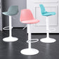 Modern Adjustable Height Bar Stool Swivel Plastic Low Back Counter Stool Clearhalo 'Bar Furniture' 'Bar Stools' 'bar_stools' 'furn' 'furn_bar_stools' 'furniture_bar_stools' 'Kitchen & Dining Furniture' 'kitchen&dining_furn' 'kitchen' 'kitchen_furn' Furniture' 1200x1200_f2e85c79-518b-419a-a2ed-60f88ef0644f