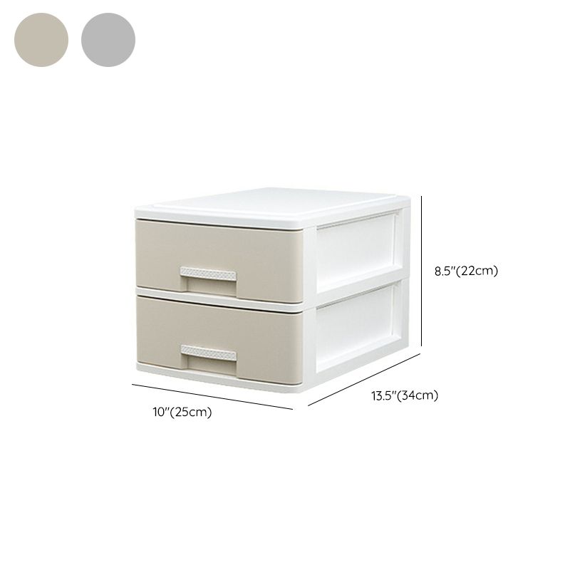 Lateral Plastic Filing Cabinet Contemporary Filing Cabinet with Drawers for Home Office
