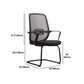 Ergonomic Mesh Desk Chair Contemporary Home Office Fixed Arms Office Chair Stuhl