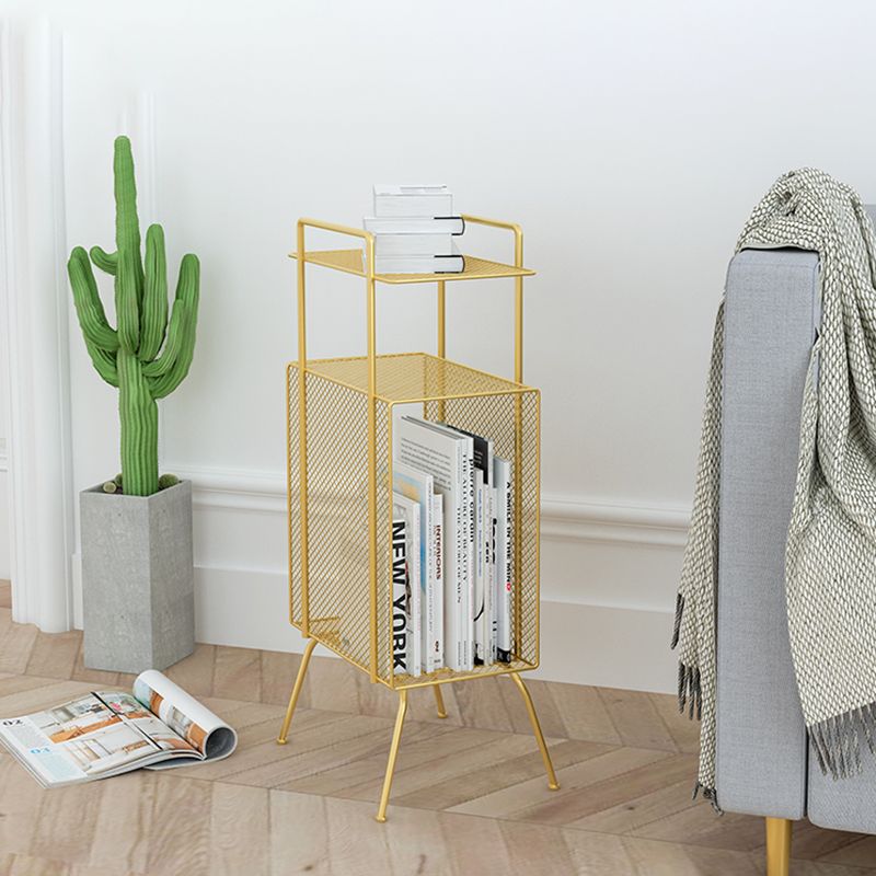 Estantería estándar de metal escandinavo 3 estantes abiertos biblioteca