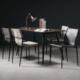 Modern Style Chair Dining Armless Chairs with Metal Legs for Kitchen Clearhalo ' kitchen&dining_furn' 'Dining Chairs' 'Dining Tables & Seating' 'dining_chair' 'furn' 'furn_dining_chair' 'Furniture' 'furniture_dining_chair' 'Kitchen & Dining Furniture' 'kitchen' 1200x1200_f2edf024-2224-4d3e-895f-6c331c4a1c62