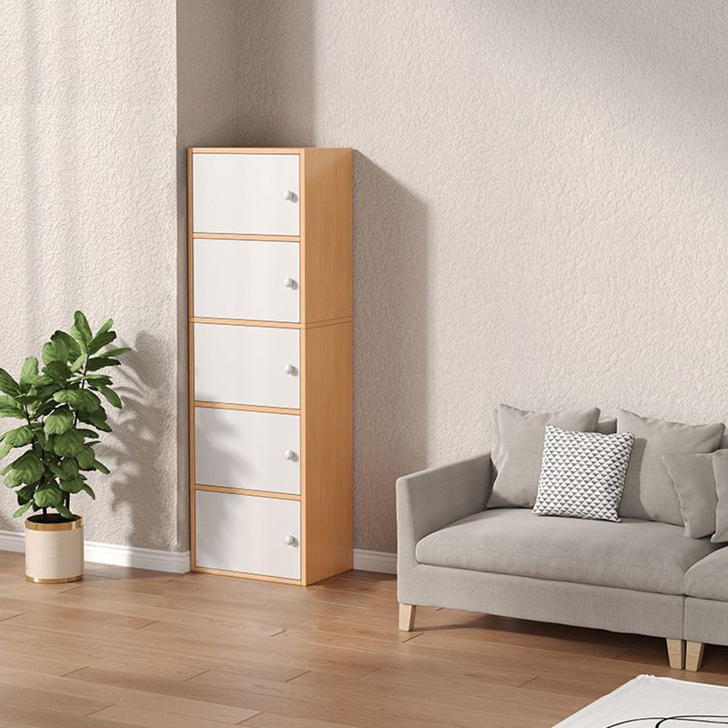 Contemporary Wooden Accent Cabinet Rectangle Storage Cabinet with Door Clearhalo 'Cabinets & Chests' 'cabinets_chests' 'furn' 'furn_cabinets_chests' 'Furniture' 'Living Room Furniture' 1200x1200_f2ef0dd6-bc23-4068-9064-25bcdd8569f7
