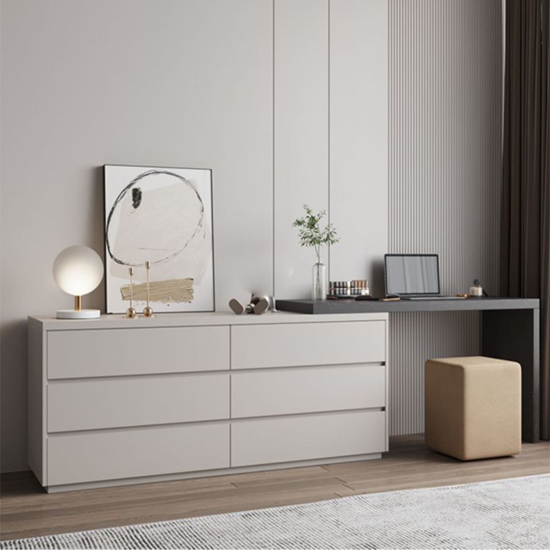 引き出しスタンディングバニティドレッシングテーブルを備えた現代の照明付き鏡