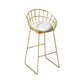 Industrial Round Bar Table Set 1/2/3/4 Pieces Gold Iron Bistro Set with Footrest Clearhalo 'Bar Furniture' 'furn' 'furn_home_bar_bar_sets' 'Furniture' 'Home Bars & Bar Sets' 'home_bar_bar_sets' 'Kitchen & Dining Furniture' 1200x1200_f2f1fe07-9d84-439d-828a-e60bf41c8fb0