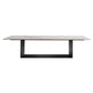 Metal Traditional Luxury Rectangle Table Sintered Stone Dining Table for Home Clearhalo ' dining_table' 'Dining Tables & Seating' 'Dining Tables' 'furn' 'furn_dining_table' 'Furniture' 'furniture_dining_table' 'Kitchen & Dining Furniture' 'kitchen&dining_furn' 'kitchen' 'kitchen_dining_table' 1200x1200_f2f2116a-b9c5-40d3-b321-a9aac0e33627