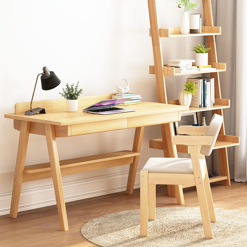 Contemporary Dining Open Back Chair Arm Chair with Wooden Legs for Kitchen Clearhalo ' kitchen&dining_furn' 'Dining Chairs' 'Dining Tables & Seating' 'dining_chair' 'Furniture' 'furniture_dining_chair' 'Kitchen & Dining Furniture' 'kitchen' 1200x1200_f2f2121f-3d77-49ef-8aa1-cf83bb30e9dc