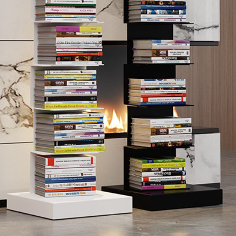 Metal Geometric Bookcase Modern Style Closed Back Book Shelf for Home Office Clearhalo 'Bookcases' 'furn' 'furn_bookcases' 'Furniture' 'furniture_bookcases' 'Office Furniture' 1200x1200_f2f33de5-f18b-46fa-b00b-ea760640d0e5