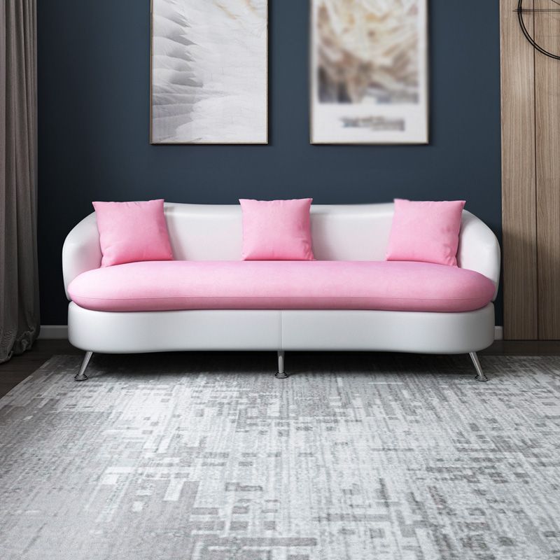 3 Seater Tuxedo Arm Loveseat Standard Tight Back Settee Loveseat Clearhalo 'furn' 'furn_sofas' 'Furniture' 'furniture_sofas' 'kitchen' 'kitchen_sofas' 'Living Room Furniture' 'Sofa' 'sofas' 1200x1200_f2f370ad-80e2-4451-ac19-f56ef9cd69f4