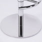 Modern Adjustable Height Swivel Low Back Bar Stool with Metal Base