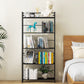 Modern Style Metal Bookshelf Vertical Open Shelf Bookcase for Study Room Clearhalo 'Bookcases' 'furn' 'furn_bookcases' 'Furniture' 'furniture_bookcases' 'kitchen' 'kitchen_bookcases' 'Living Room Furniture' 'Office Furniture' 1200x1200_f2fbb826-9eaa-41d4-9d97-294984fee940
