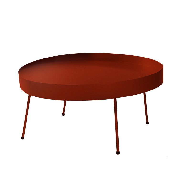 Geometric Metal Coffee Table Modern 4 Legs 15.7''/23.6''/31.5'' Cocktail Table Clearhalo 'Coffee & Accent Tables' 'Coffee Tables' 'coffee_tables' 'furn' 'furn_coffee_tables' 'Furniture' 'furniture_coffee_tables' 'Living Room Furniture' 1200x1200_f2fd5c61-a8dd-49a9-95af-2590e8e400f9