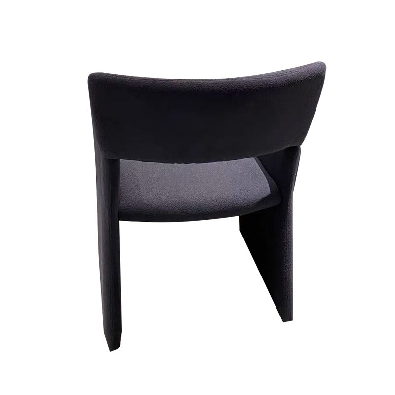 Silla de brazo de estilo contemporáneo de madera de madera de acento de comedor de madera para la cocina