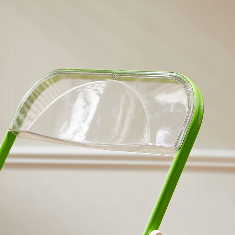 Chaises de salle à manger sans bras en métal contemporain (ensemble de 4/8)