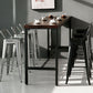 Industrial Style Armless Barstool Iron Frame Counter Stools for Coffee Shop Clearhalo 'Bar Furniture' 'Bar Stools' 'bar_stools' 'furn' 'furn_bar_stools' 'furniture_bar_stools' 'Kitchen & Dining Furniture' 'kitchen&dining_furn' 'kitchen' 'kitchen_furn' Furniture' 1200x1200_f3002b3f-a973-4c9d-b80b-d6e7ad3223e6