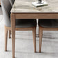 Rectangle Stone Top Dining Table Mid-Century Dining Table for Dining Room Clearhalo 'Dining Tables & Seating' 'Dining Tables' 'dining_table' 'furn' 'furn_dining_table' 'Furniture' 'Kitchen & Dining Furniture' 1200x1200_f300e705-0a9a-496b-bc04-a1c053829a04