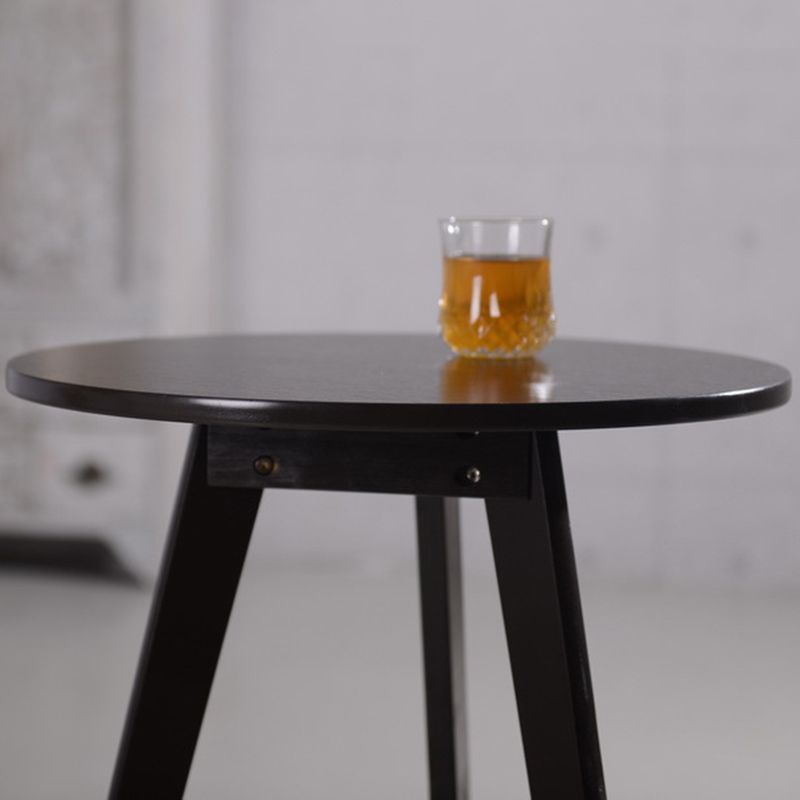 27.56" Tall Round Wood Side Table Contemporary Tri Pin End Table Clearhalo 'Coffee & Accent Tables' 'End & Side Tables' 'end_side_tables' 'furn' 'furn_end_side_tables' 'Furniture' 'Living Room Furniture' 1200x1200_f301fc19-e57a-4513-8585-b13f5316c51f