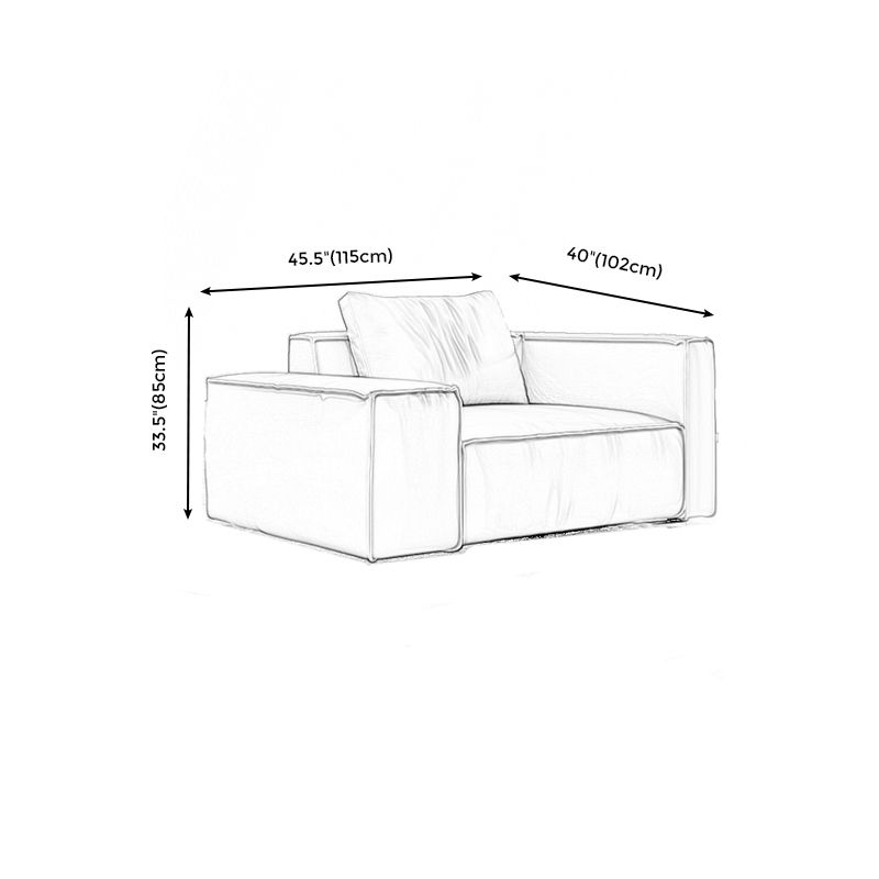 Genuine Leather Pillowed Back Cushions Sofa and Sectional with Wear Resistant Clearhalo 'furn' 'furn_sectionals' 'Furniture' 'furniture_sectionals' 'Living Room Furniture' 'Sectionals' 1200x1200_f3021898-4d0b-4460-8c6c-c8f29937d57d