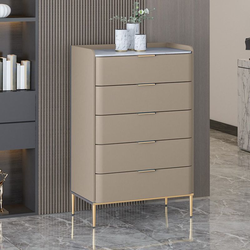 23,62 "h x 15,74" l contemporanea accento di legno con cassetti