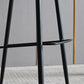 Contemporary Armless Bar Stool Faux Leather Bar Stool for Living Room Clearhalo 'Bar Furniture' 'Bar Stools' 'bar_stools' 'furn' 'furn_bar_stools' 'Furniture' 'Kitchen & Dining Furniture' 1200x1200_f3086111-39f9-4650-b139-4baf57a3ea01