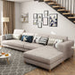 Contemporary Sectional with Adjustable Pillow Back and Square Arms Clearhalo 'furn' 'furn_sectionals' 'Furniture' 'Living Room Furniture' 'Sectionals' 1200x1200_f30881fb-dce4-4b56-b761-eb594231dd0c